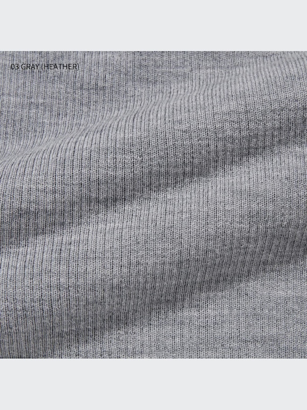 Extra Fine Merino Ribbed Turtleneck Long-Sleeve Sweater (2022 Edition)