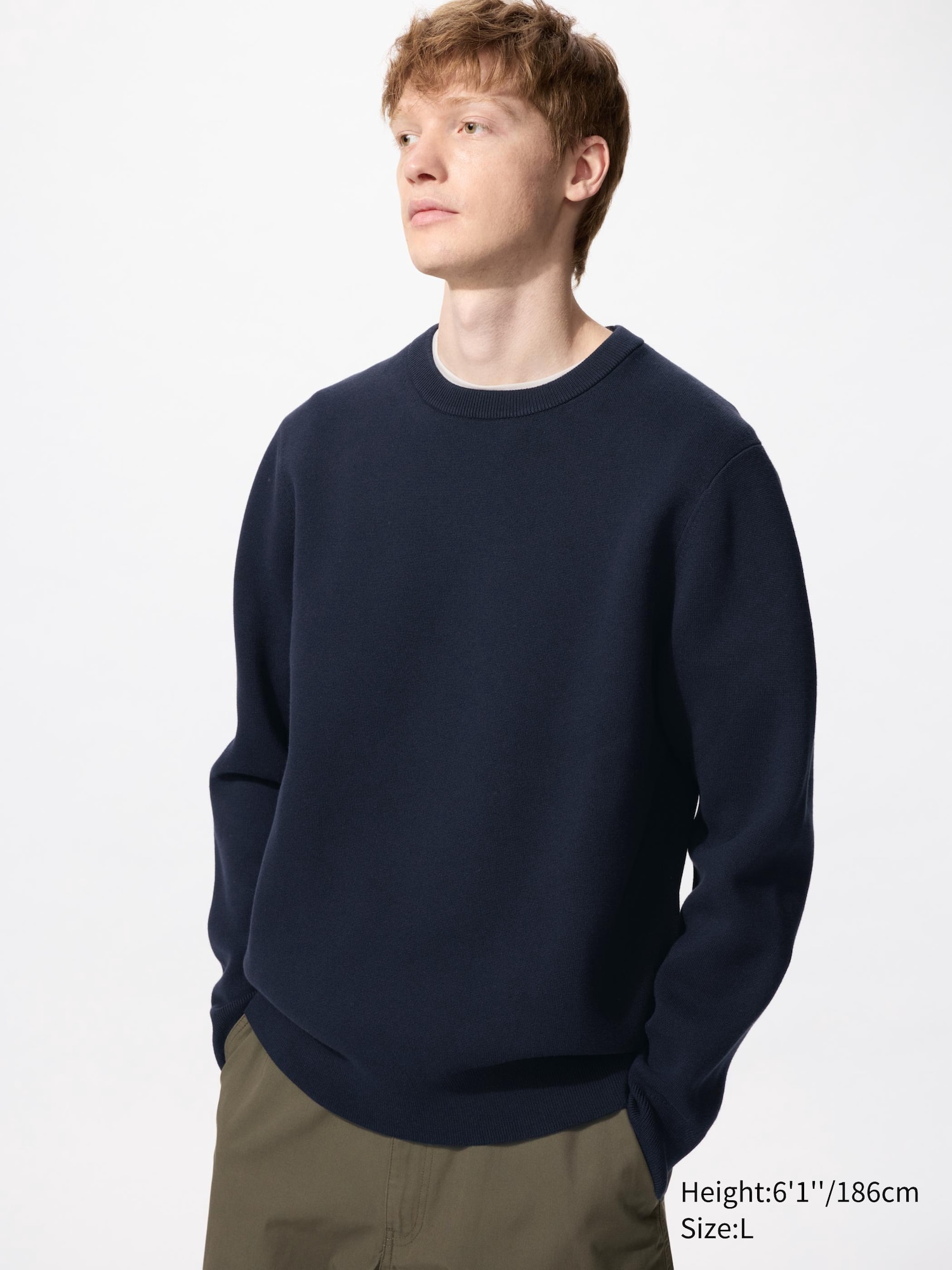 Uniqlo mock neck sweatshirt sale