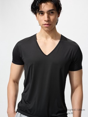 AIRism T-Shirt | V-Neck
