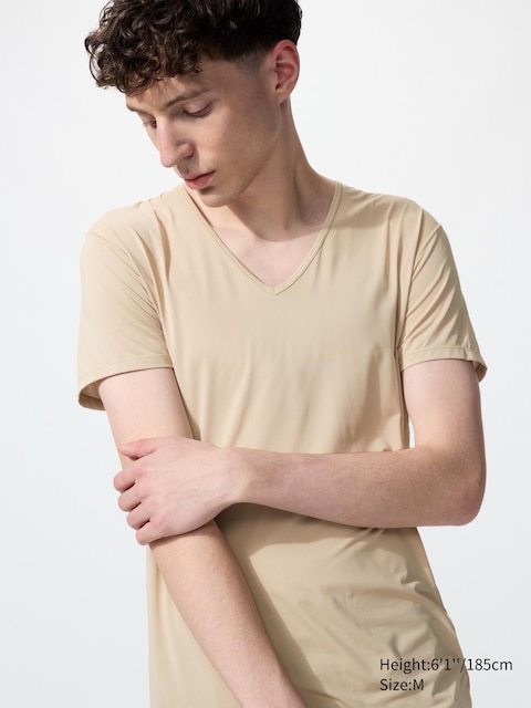 Uniqlo AIRism T-Shirt | V-Neck