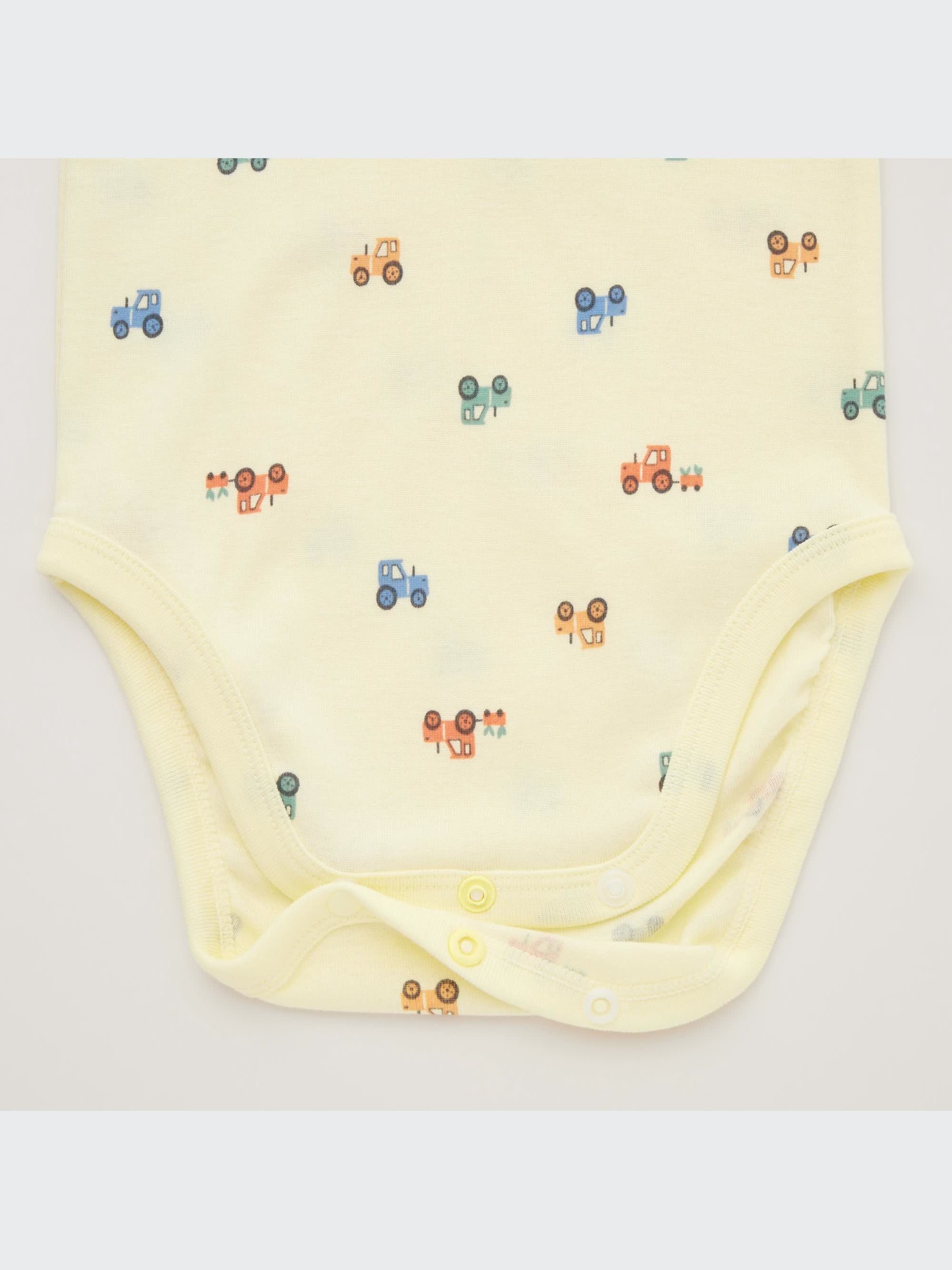 Joy of Print Short-Sleeve Bodysuit (Tractor) - thumbnail 2