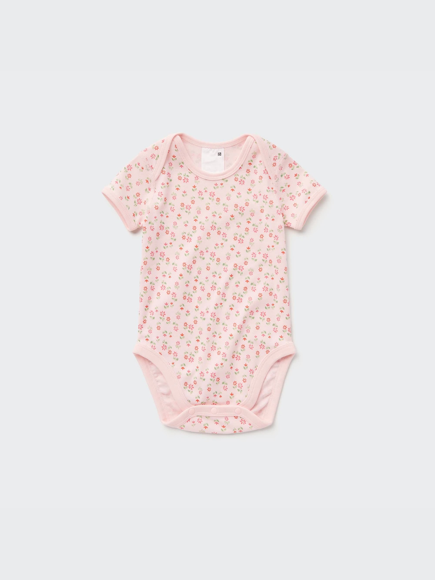 Joy of Print Short-Sleeve Bodysuit (Flower)