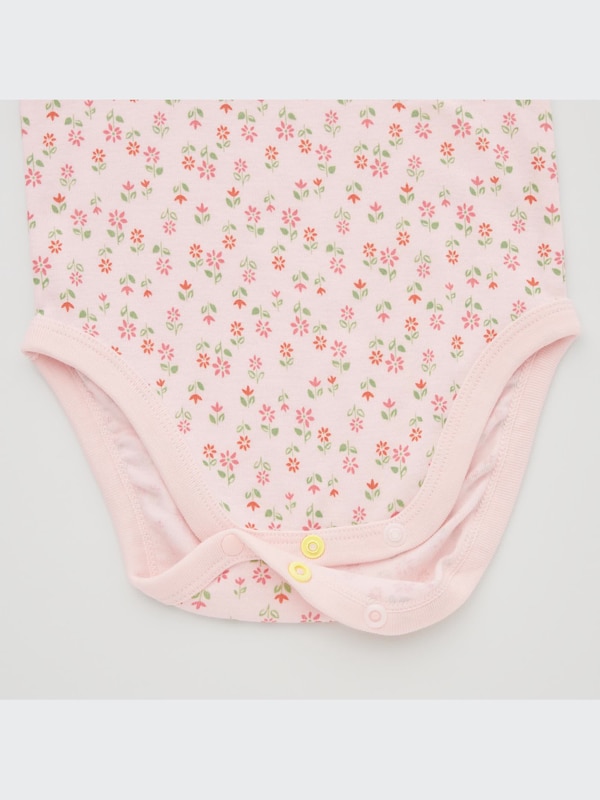 Joy of Print Short-Sleeve Bodysuit (Flower)