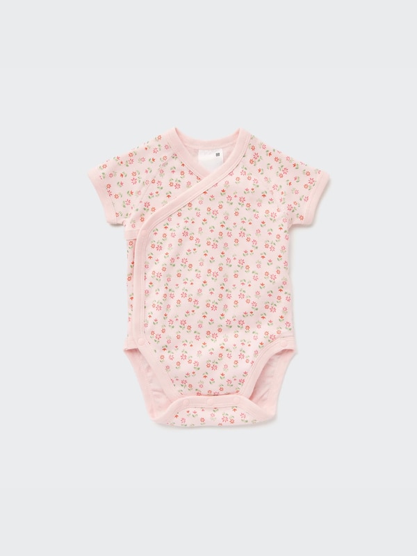 Joy of Print Short-Sleeve Bodysuit (Flower)