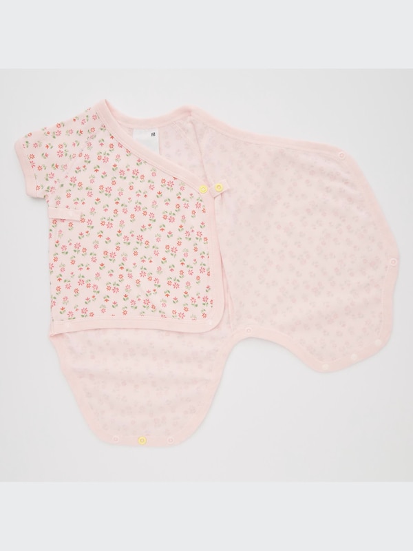 Joy of Print Short-Sleeve Bodysuit (Flower)