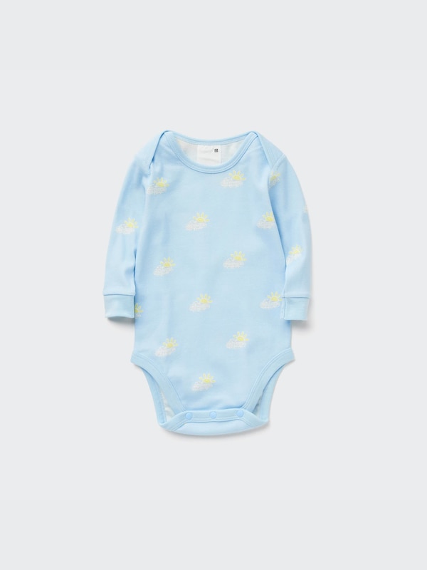 Joy of Print Long-Sleeve Bodysuit