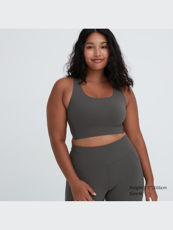 Wireless Bra (Active, Square Neck)