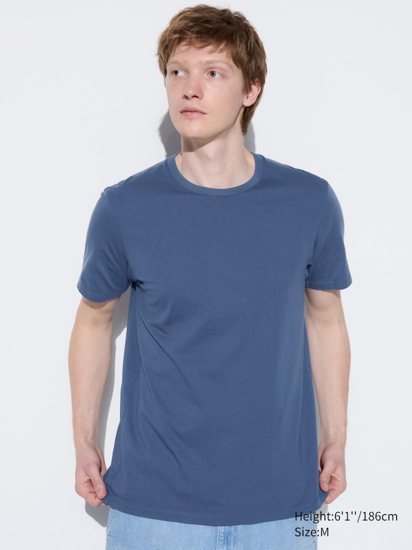 Supima® Cotton Crew Neck T-Shirt | UNIQLO US