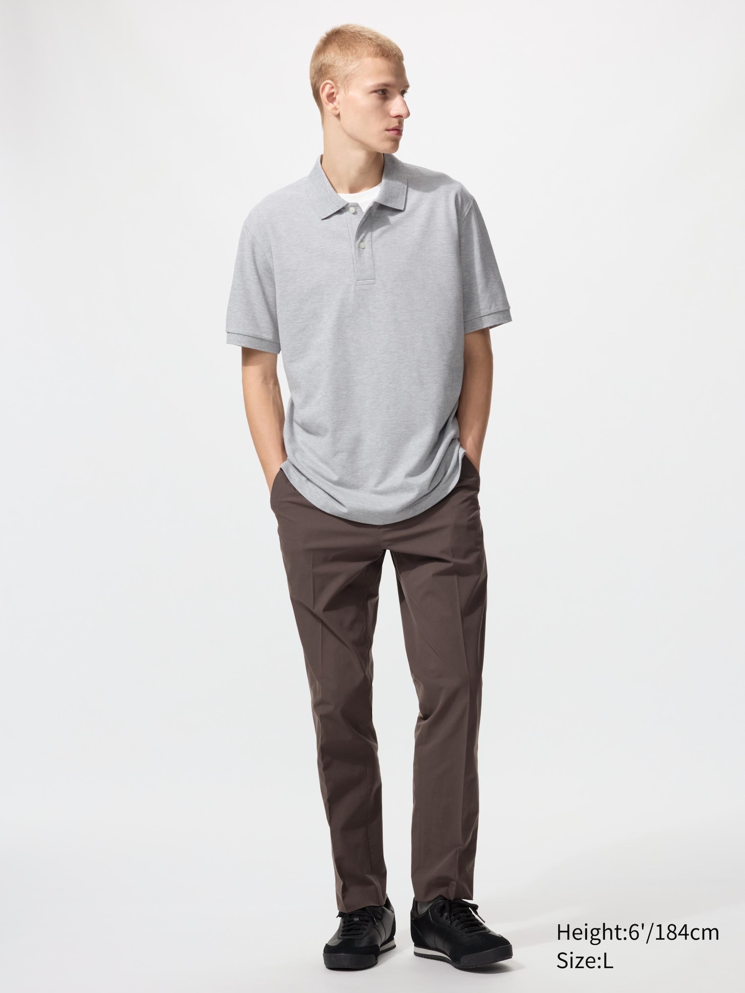 新品未使用 PRE_CIAL DRY PIQUE JERSEY L/S POLO 新品未使用 PRE_CIAL DRY PIQUE JERSEY L/S POLO-特別商品も揃えた世界