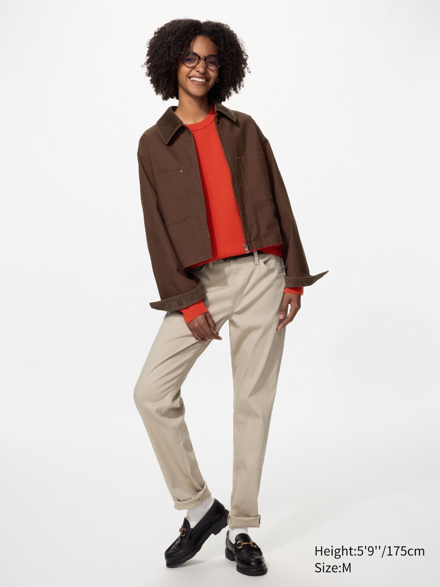 Джинсы Uniqlo Ezy Ultra Stretch, цвет: Бежевый — фото 2