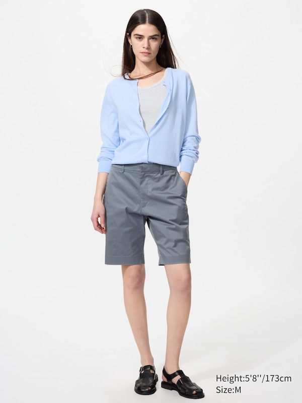 Stretch Slim Shorts | 9"