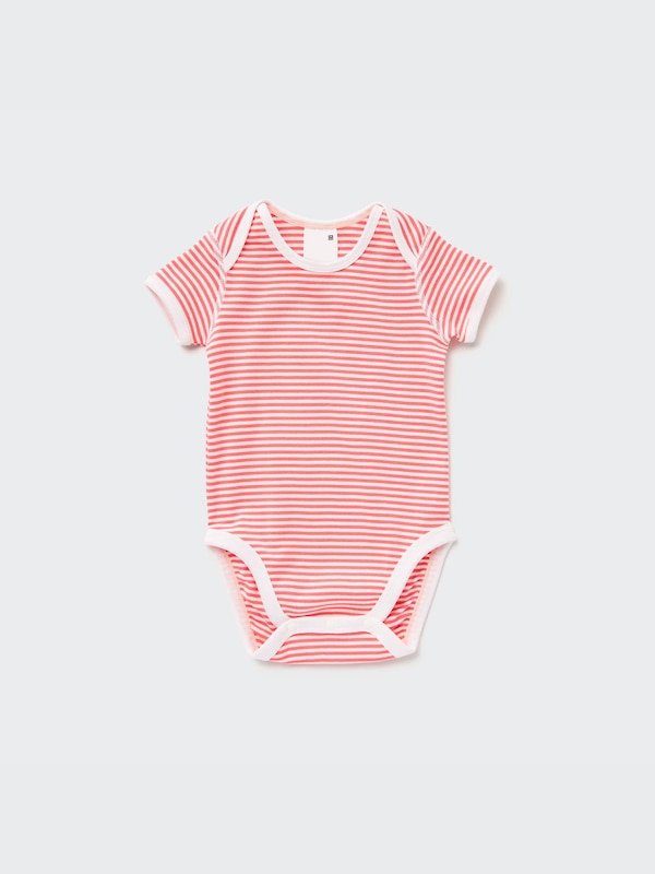 Short-Sleeve Bodysuit (Striped)