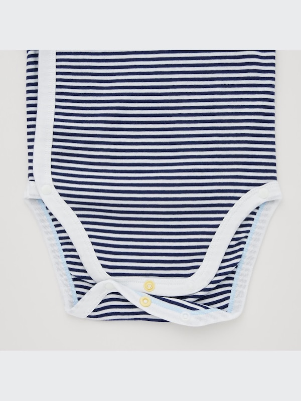 Short-Sleeve Bodysuit (Striped)