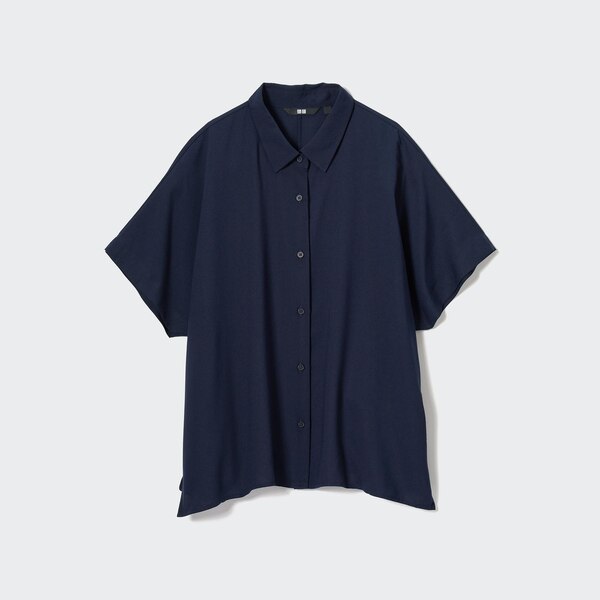Rayon ShortSleeve Blouse UNIQLO US