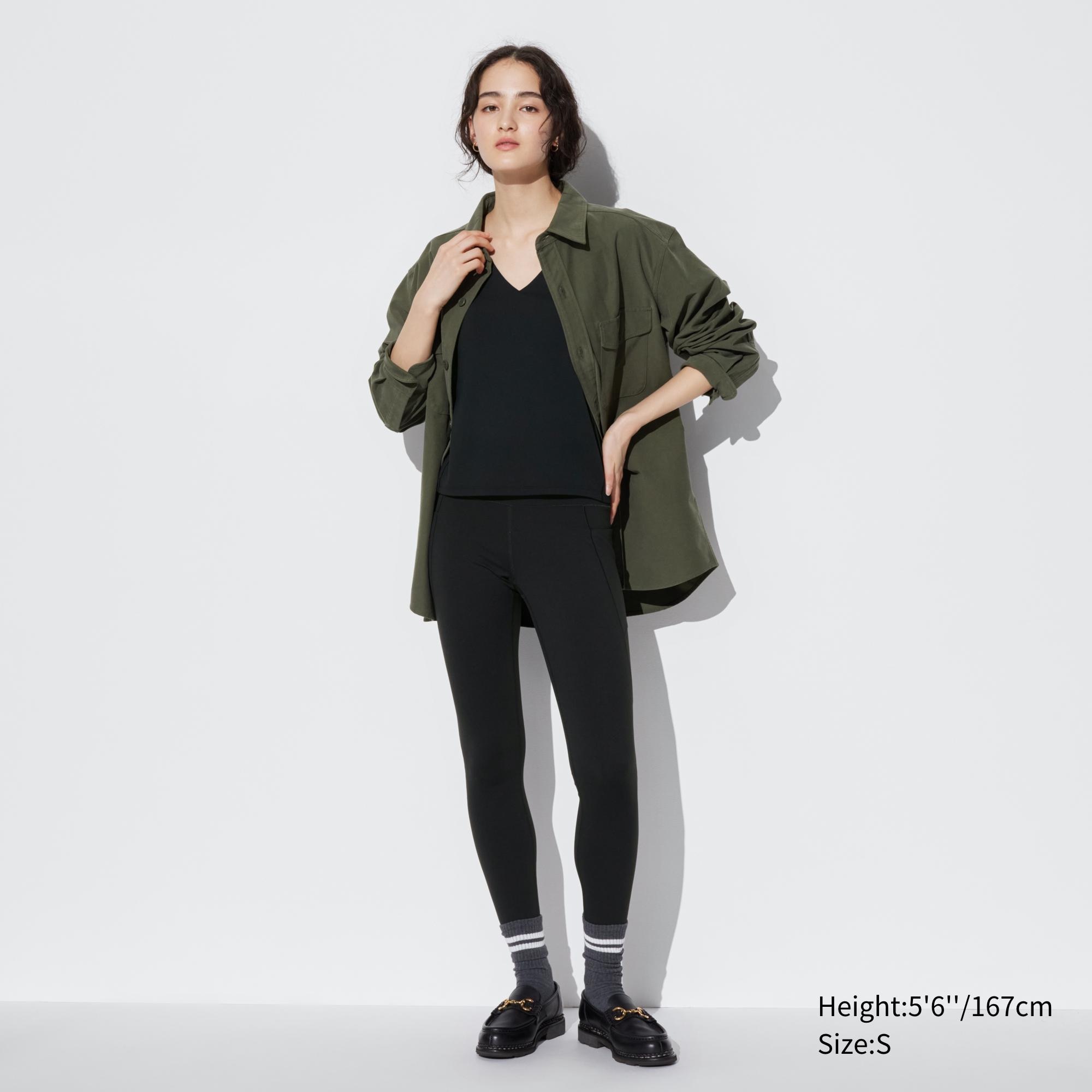 AIRism UV Protection Pocketed Soft Leggings | UNIQLO US