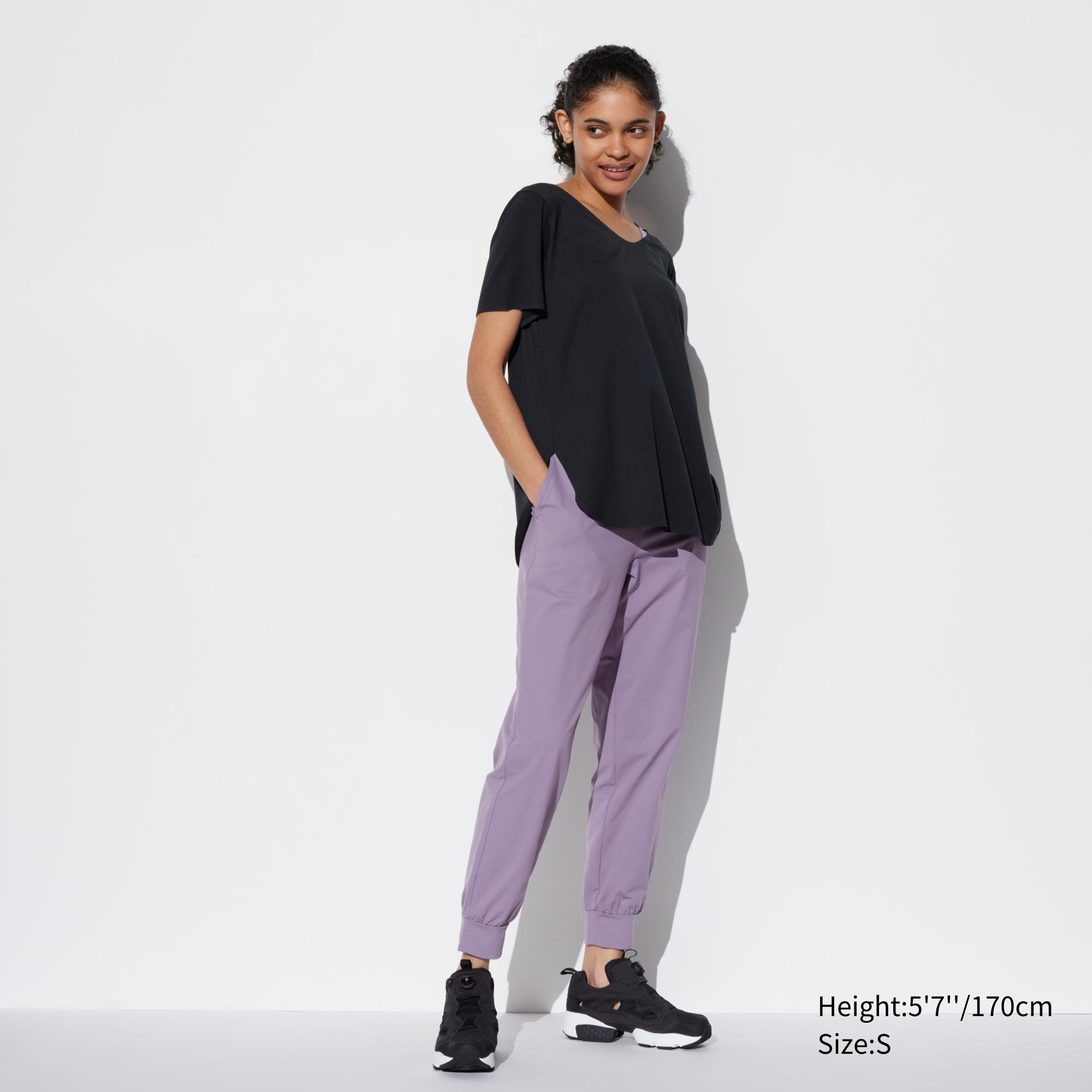 Athletic Works Purple Sweatpants -Really - Depop