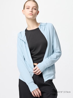 AIRism UV Protection Full-Zip Hoodie
