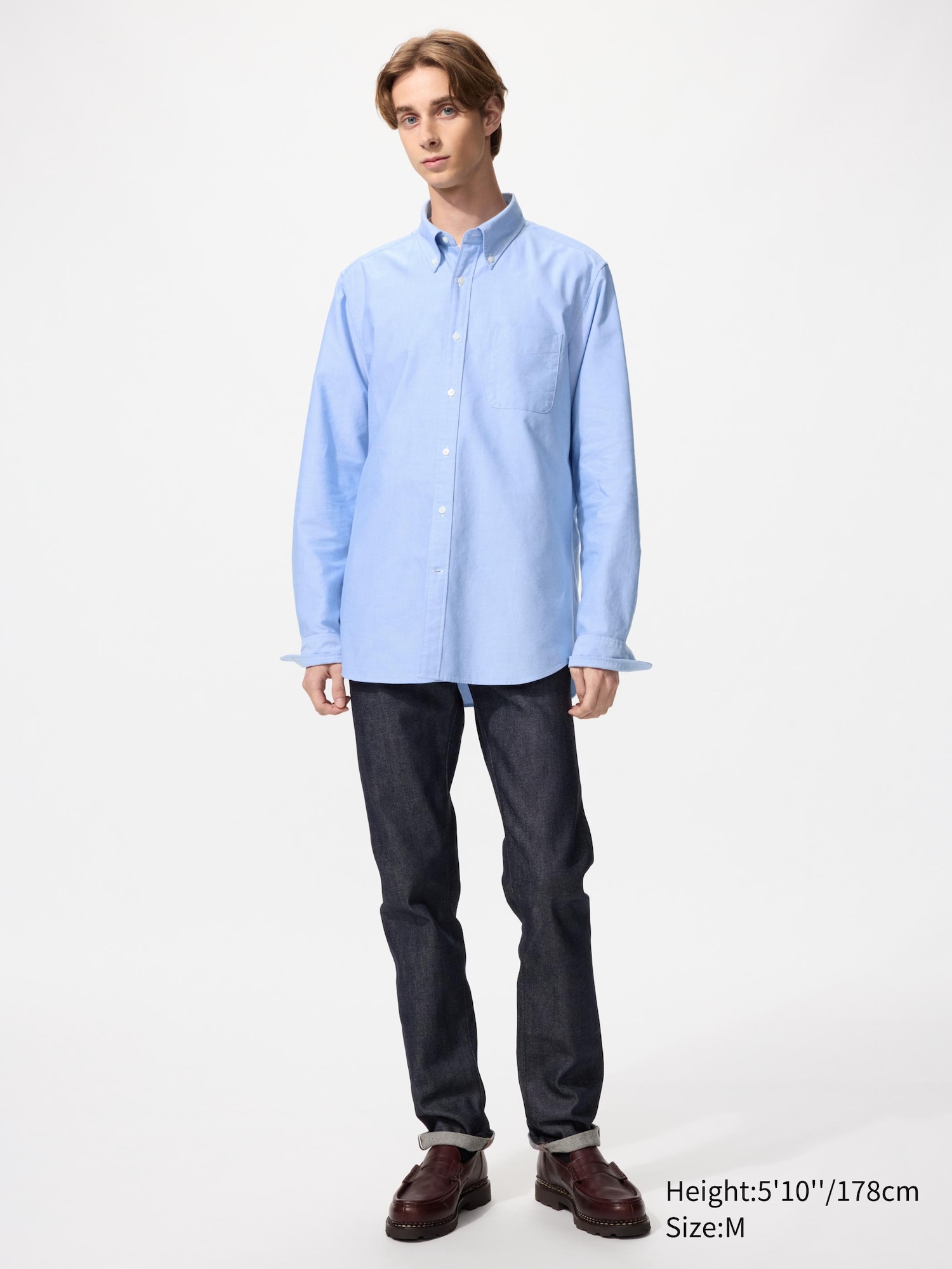 Oxford Slim Shirt | UNIQLO US