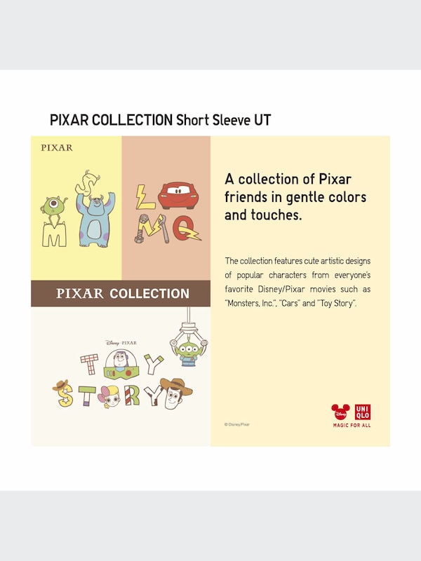 Pixar Collection UT (Short Sleeve Graphic T-Shirt)