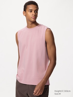 AIRism Cotton T-Shirt | Sleeveless