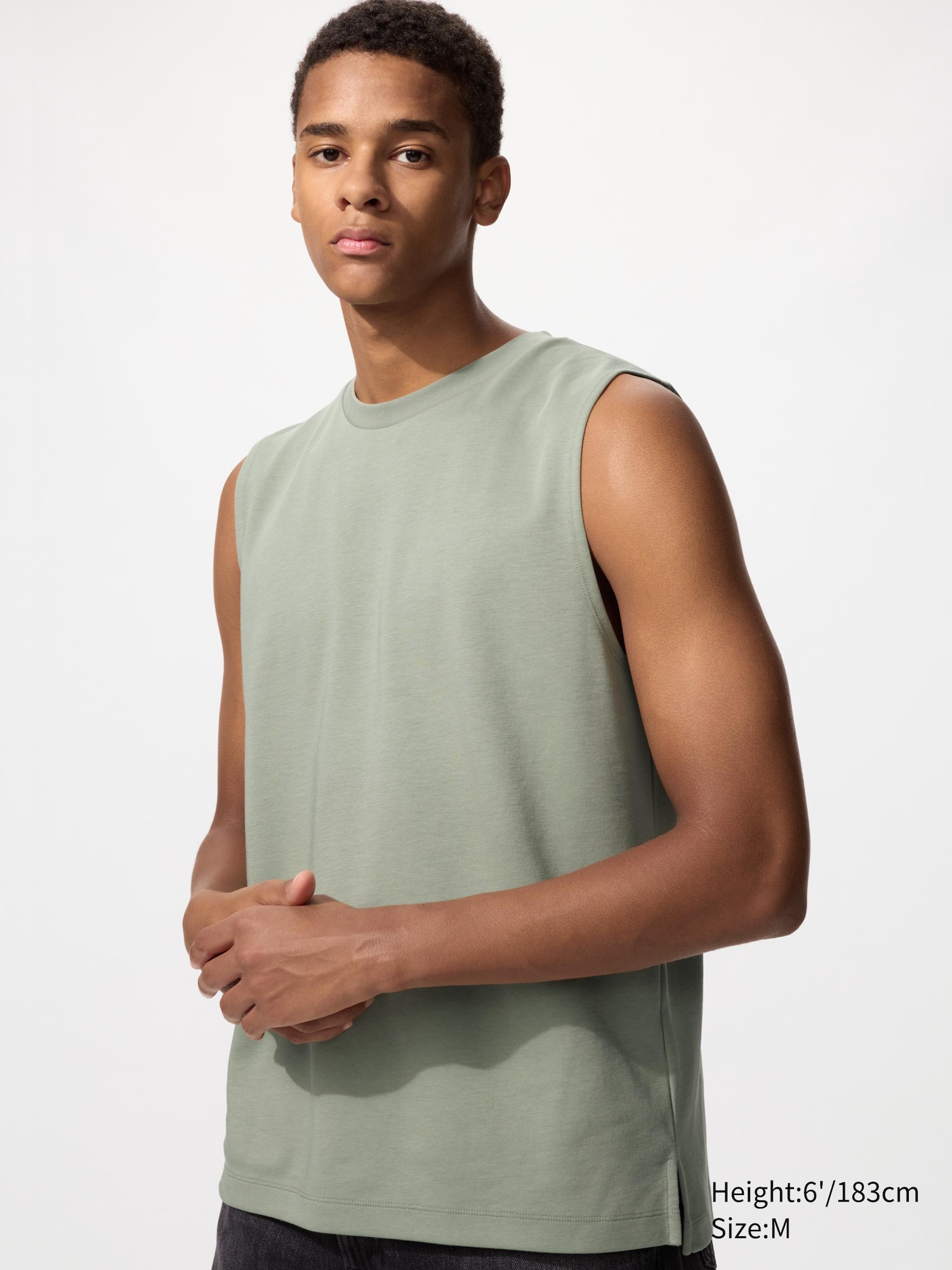 AIRism Cotton T-Shirt | Sleeveless | UNIQLO US