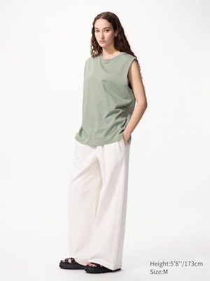 AIRism Cotton T-Shirt | Sleeveless