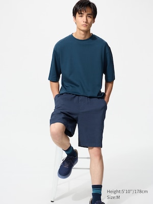 DRY Stretch Easy Shorts | Seersucker | 8"
