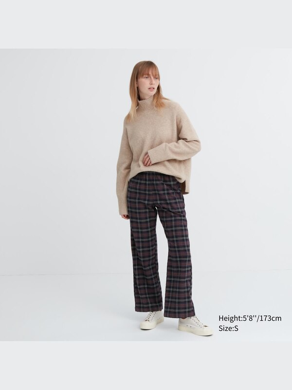 Flannel Checked Pants