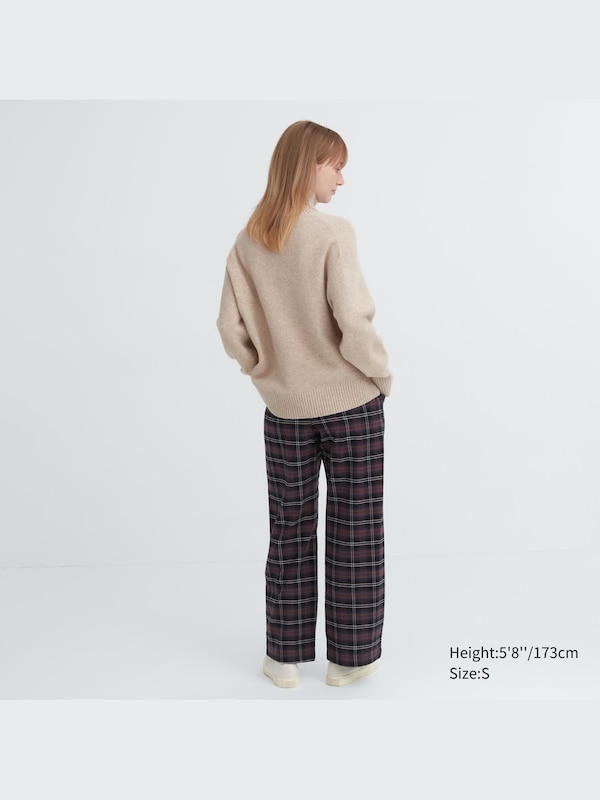 Flannel Checked Pants