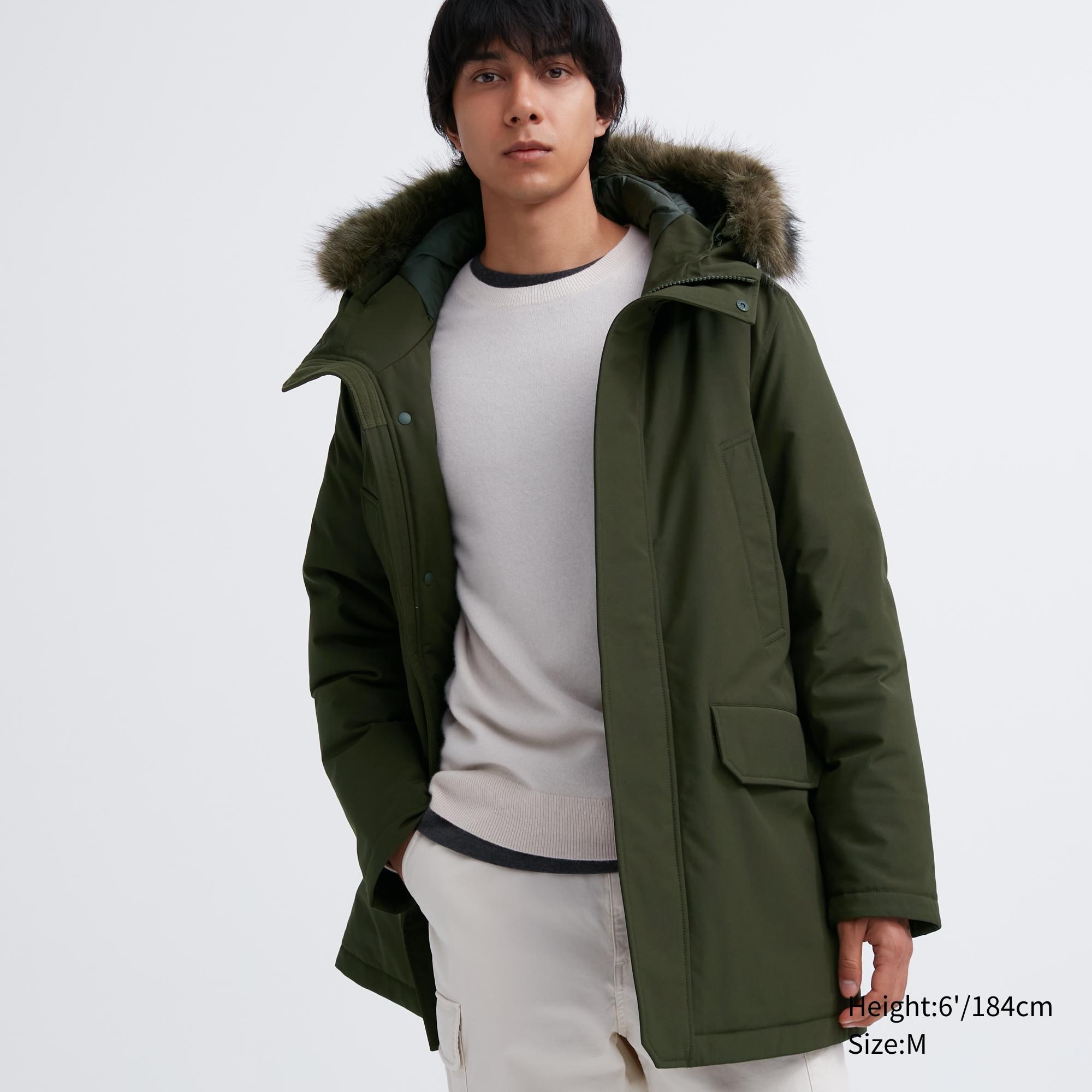 Uniqlo mens hot sale winter coat