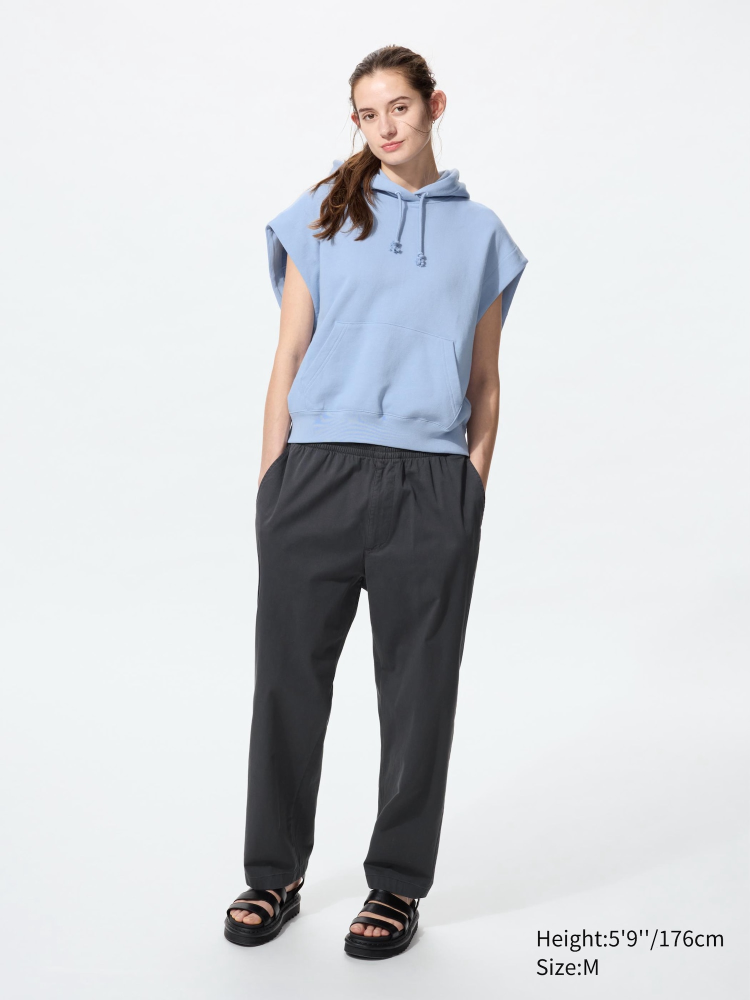 Cotton Relaxed Ankle Pants | UNIQLO US
