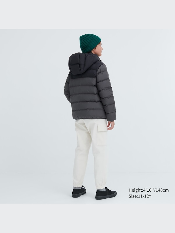 PUFFTECH Washable Parka (Color Block) (Warm Padded)
