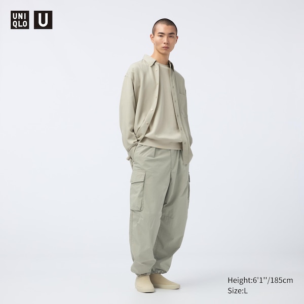 Wide-Fit Parachute Cargo Pants | UNIQLO US