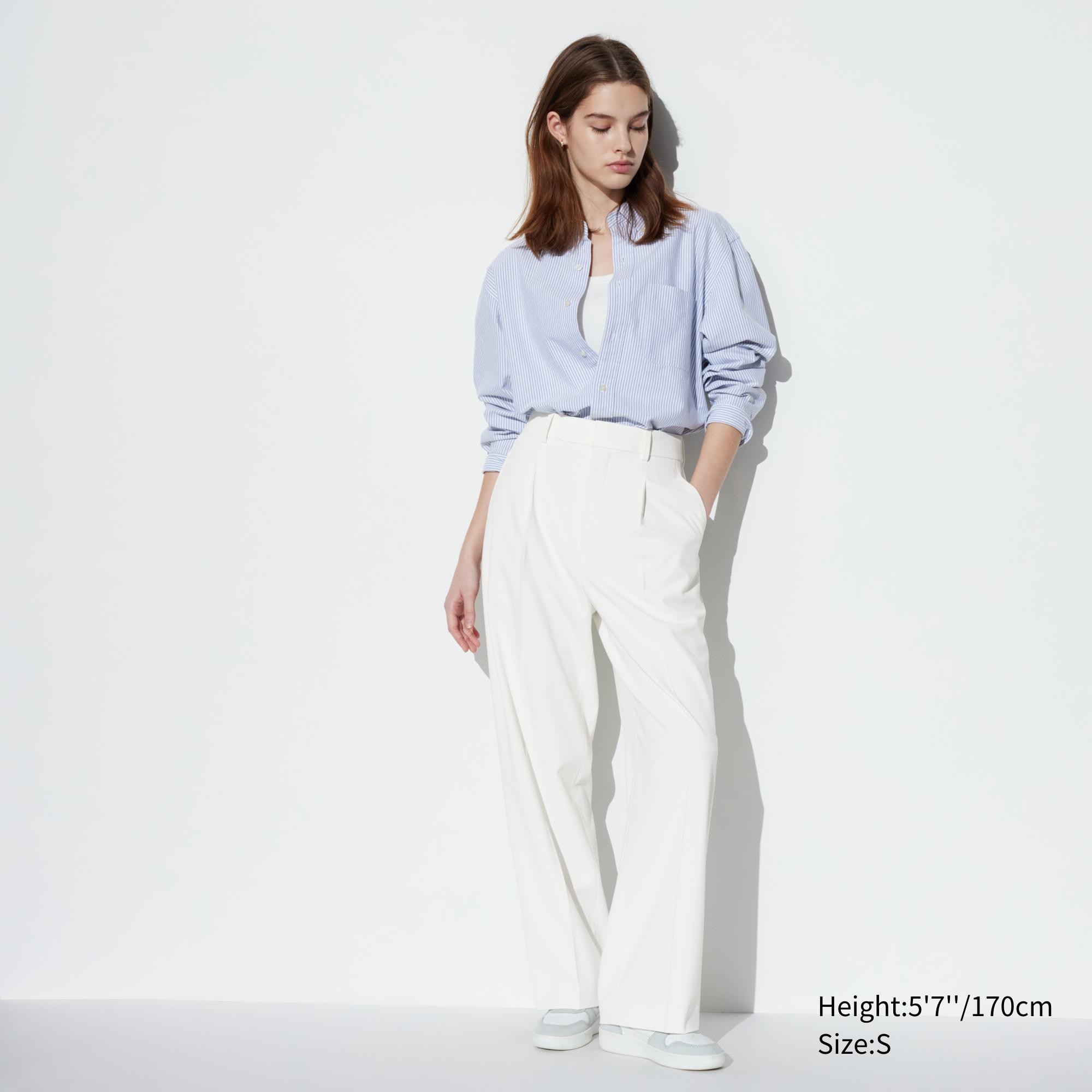UNIQLO U Belted Pleated Wide Leg Trousers, Where To Buy, 452598-COL09