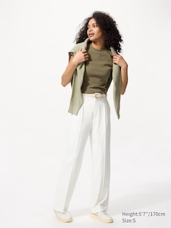 Pleated Wide Pants