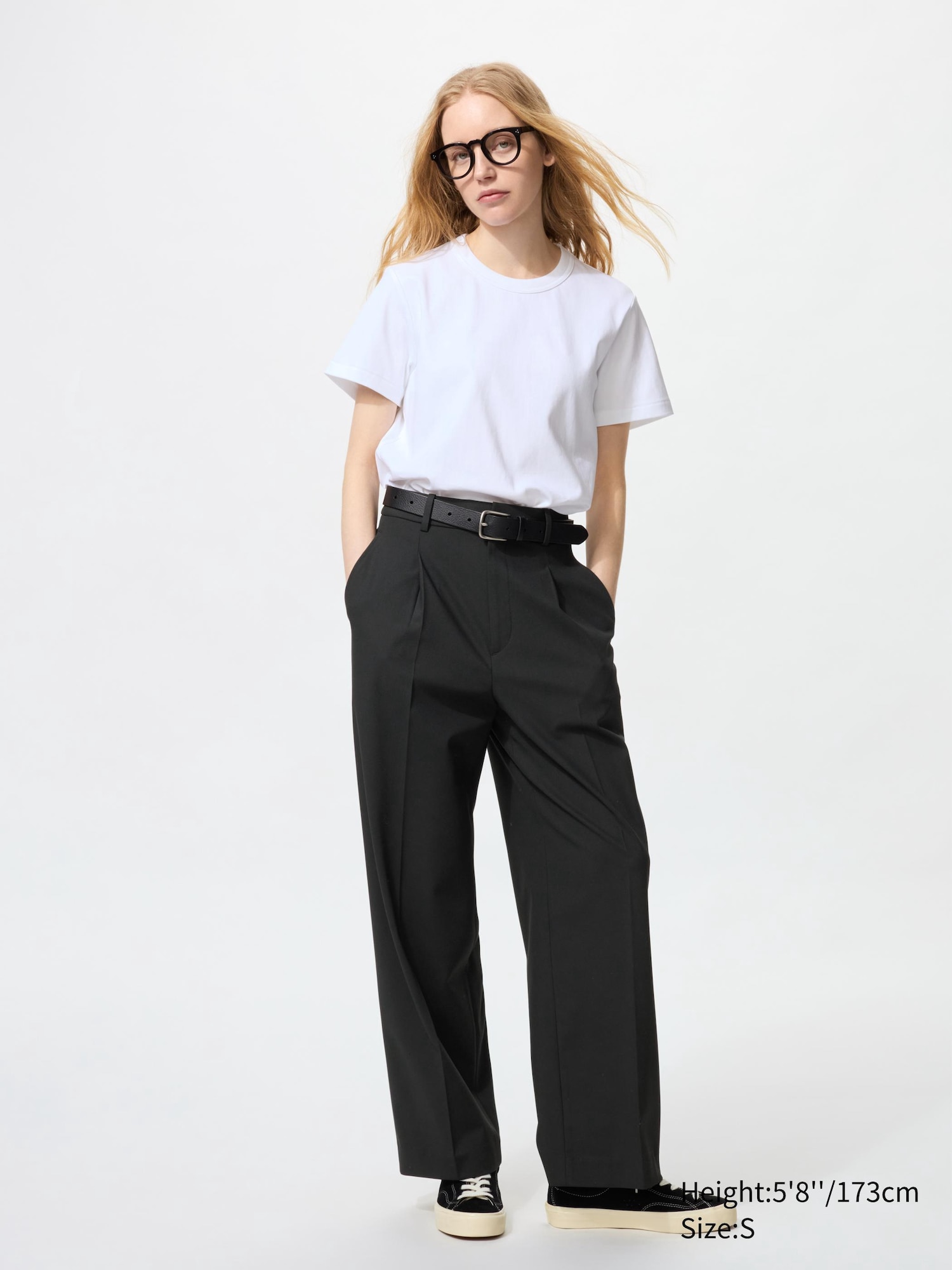 2WAY Pleated Straight Pants | UNIQLO US
