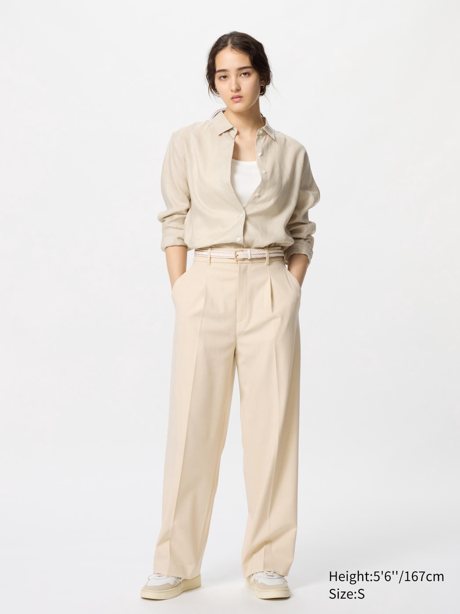 パンツ DECESOLO Multi-pleated wide pants Pleated Wide Pants | UNIQLO US