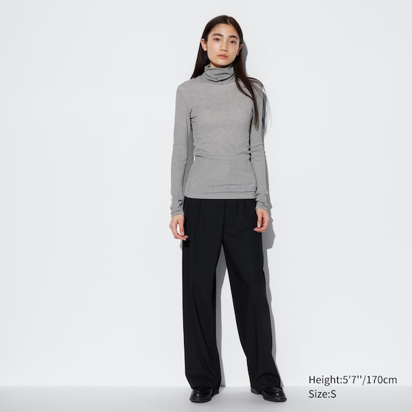 HEATTECH Extra Warm Seamless Turtleneck T-Shirt | UNIQLO US