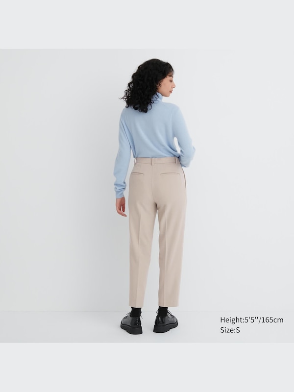 Smart Brushed Ankle Pants