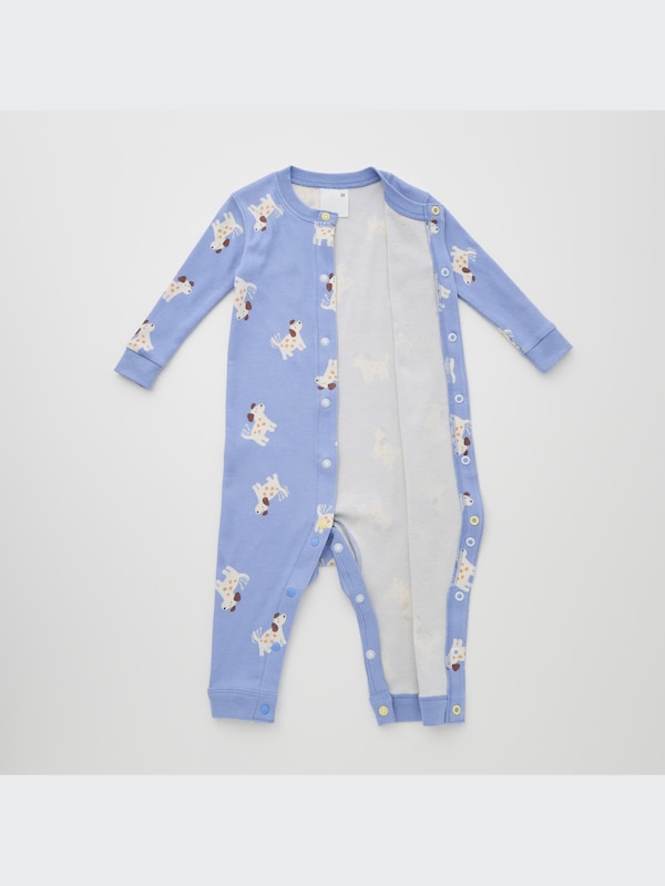 Joy of Print Long-Sleeve One Piece Outfit (Dog)