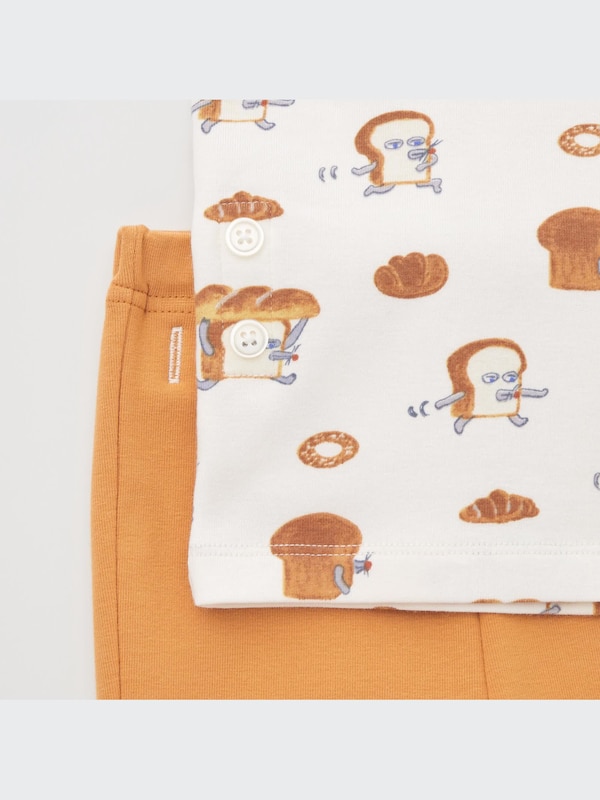 The Picture Book Long-Sleeve Pajamas (Pan Dorobou (Bread Thief))