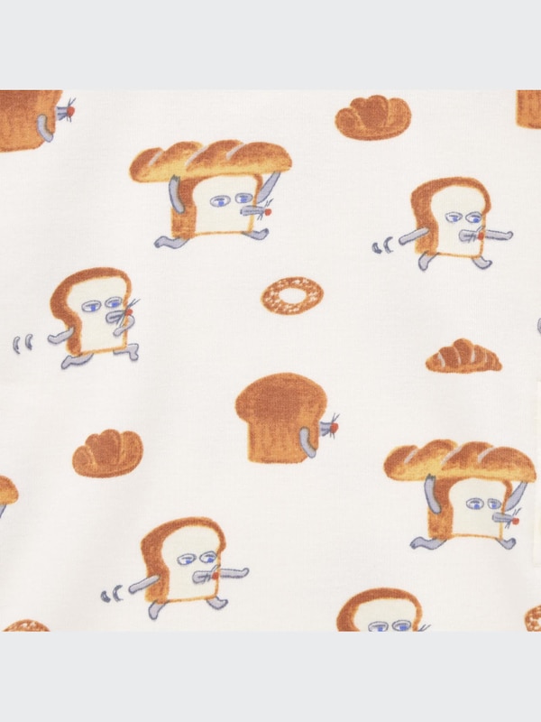 The Picture Book Long-Sleeve Pajamas (Pan Dorobou (Bread Thief))