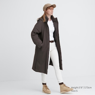 Belted Double Face Hooded Wrap Coat –