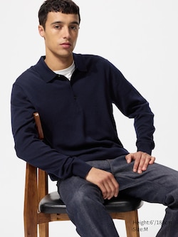 Merino Polo Shirt | Long Sleeve