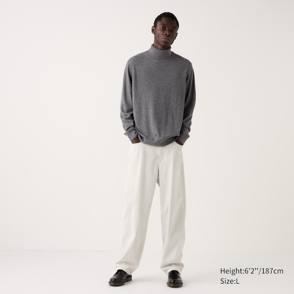 Cashmere Turtleneck Long-Sleeve Sweater | UNIQLO US