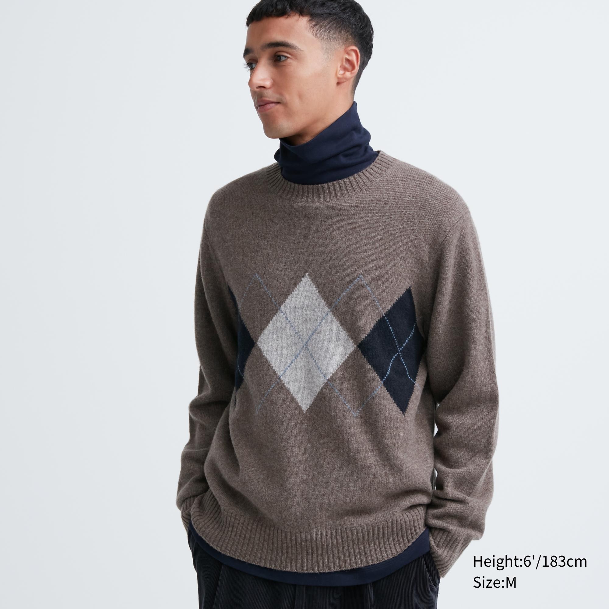 Premium Lambswool Crew Neck Sweater | UNIQLO US