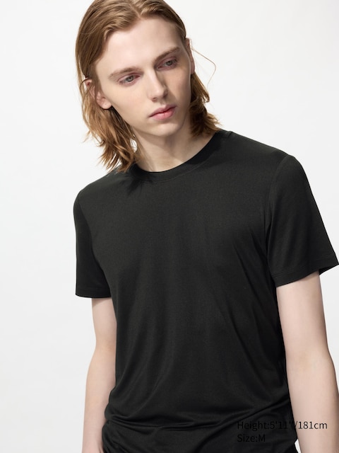 Мужские футболки Uniqlo HEATTECH T-Shirt Short Sleeve