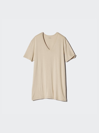 HEATTECH T-Shirt | V Neck | Short Sleeve