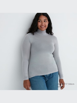 HEATTECH Ultra Light Turtleneck T-Shirt | Long Sleeve