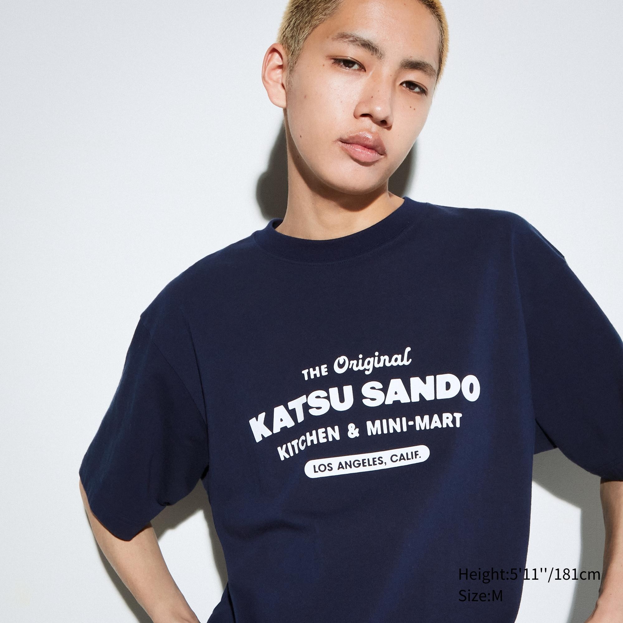 L.A. Eats UT (Oversized Short-Sleeve Graphic T-Shirt) (Katsu Sando